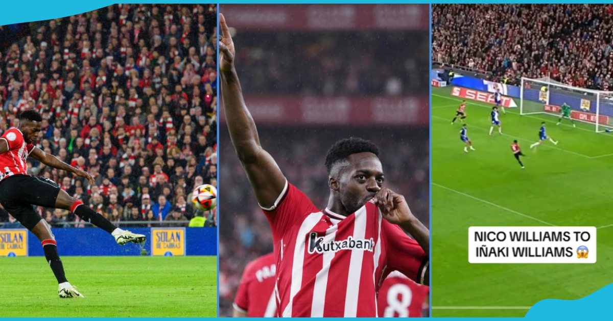 Inaki Williams scores outrageous volley against Athletico Madrid, video of goal goes viral