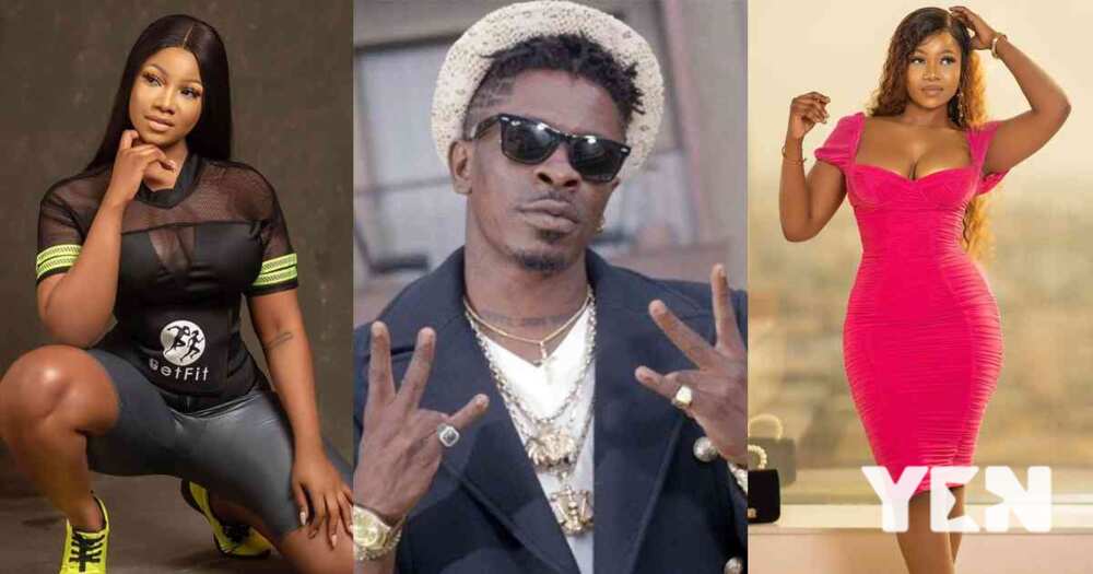 Tacha: Shatta Wale shares another photo of her new 'girlfriend'