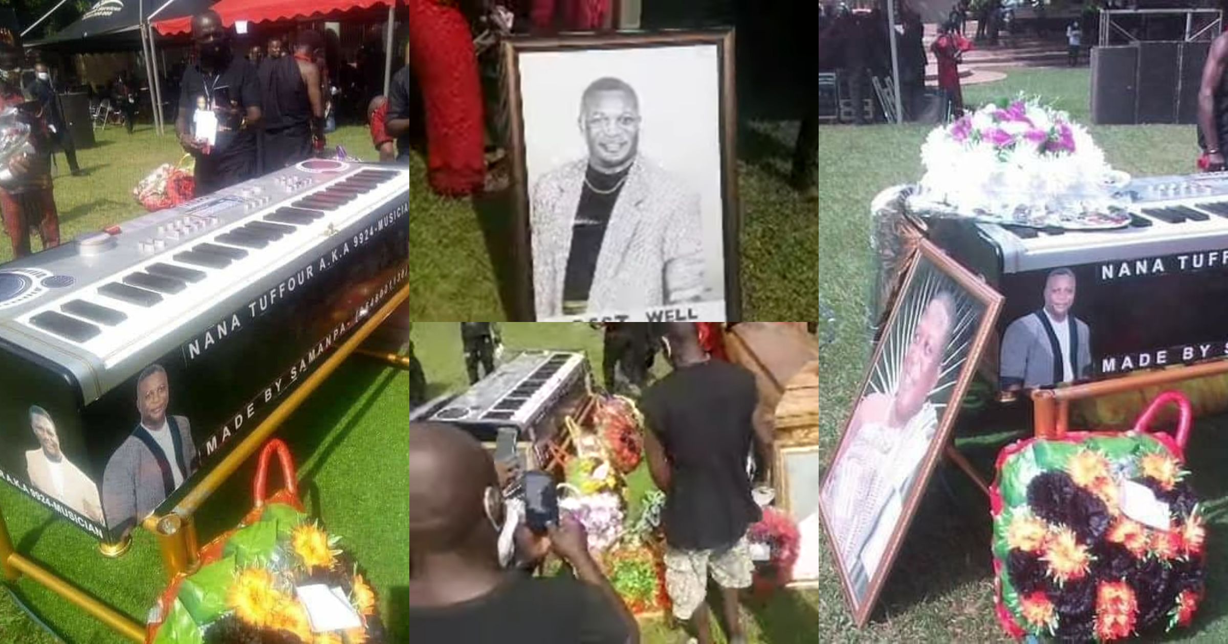 Nana Tuffour: Highlife legend buried (photos, video)