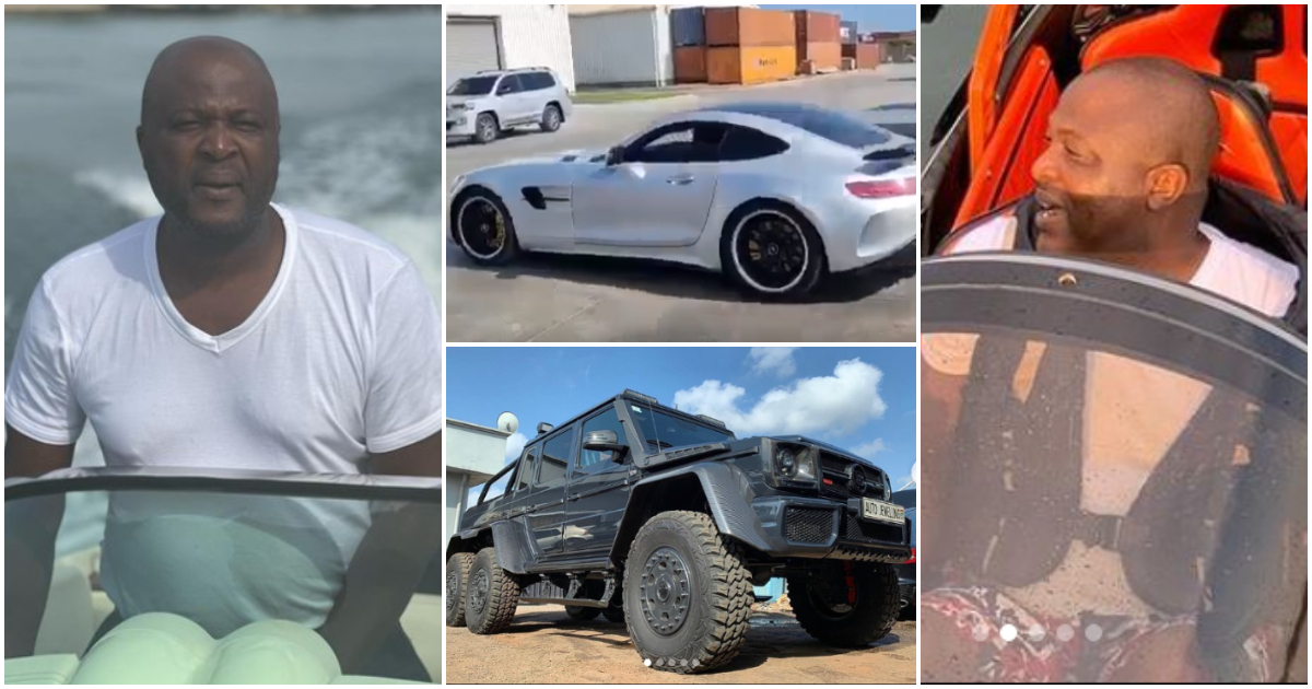5 times millionaire Ibrahim Mahama shows off luxury cars, private jet, and opulent lifestyle