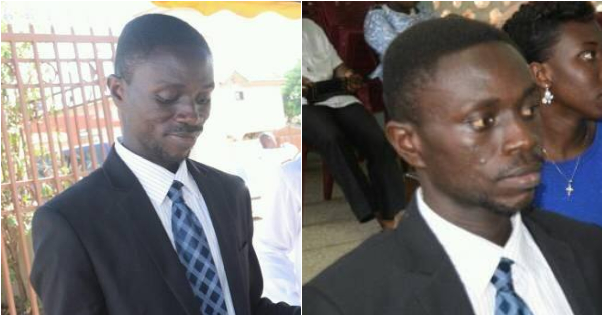 Edward Miezah: Ghanaian celebrates bagging a Master of Science in Health Informatics