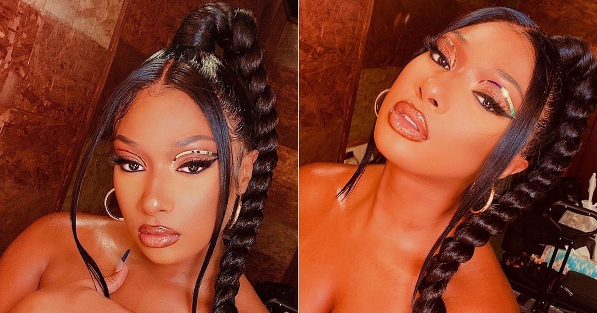 Megan Thee Stallion: Social media users react to her unusual jumpsuit