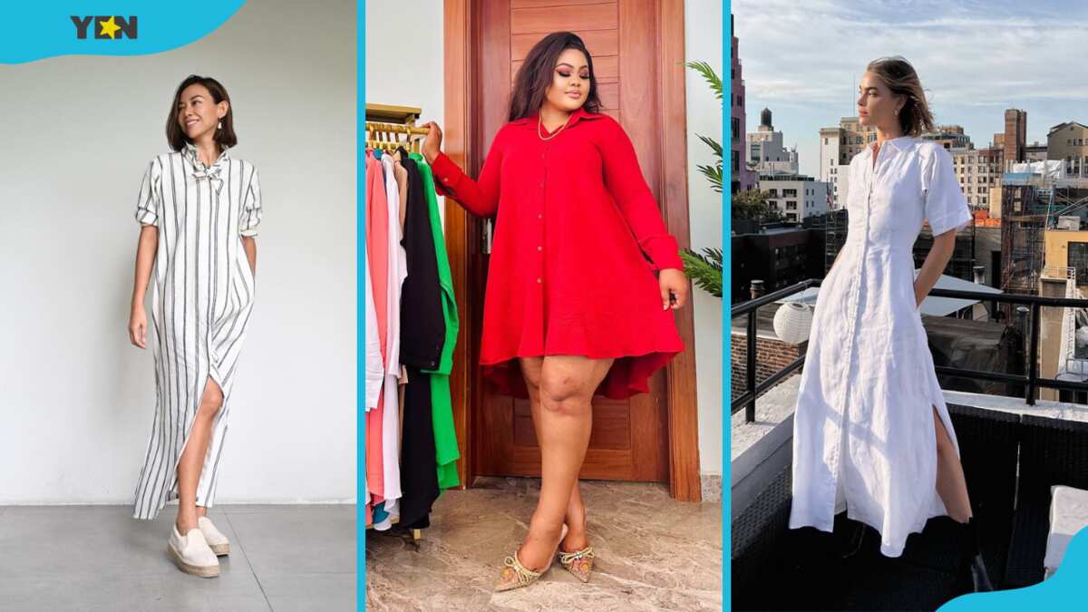 20 stylish shirt gown style ideas to elevate your wardrobe - YEN