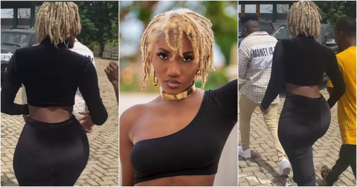 Awurade Nyankopon Jesus - Fans shout over viral video of Wendy Shay walking in town