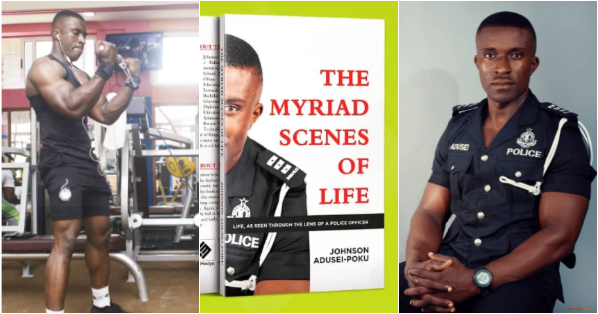 From Shoeshine to 'Trotro' Mate: The Ghanaian Policeman Pursuing a Law Degree; Set to Publish 1st Book