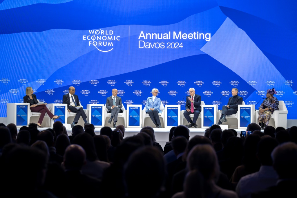 Trade tensions took centre stage on the final day of the World Economic Forum