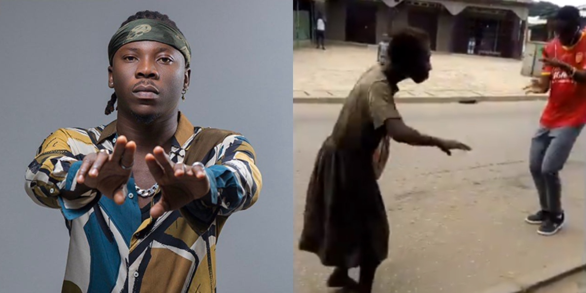 Mentally disabled lady shuts down the web with 'crazy' dance to Stonebwoy's Putuu