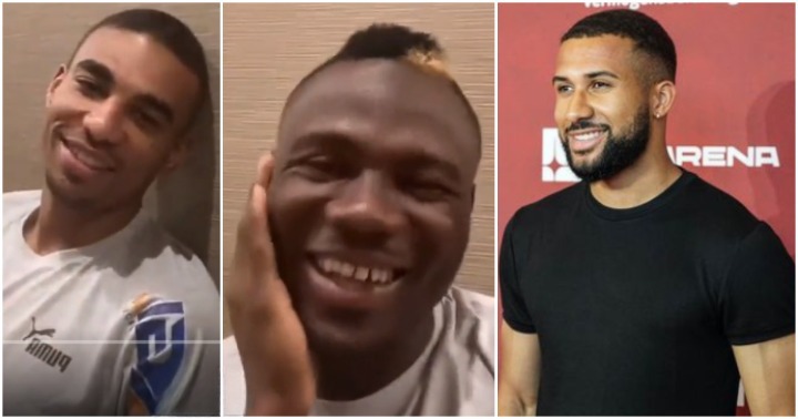 Black Stars players show off Twi accents in video.