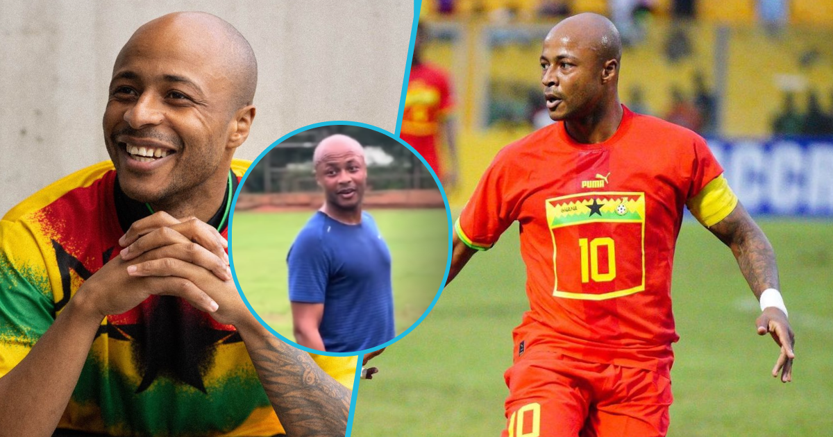 Dede Ayew expresses himself in Ga fluently during intensive training