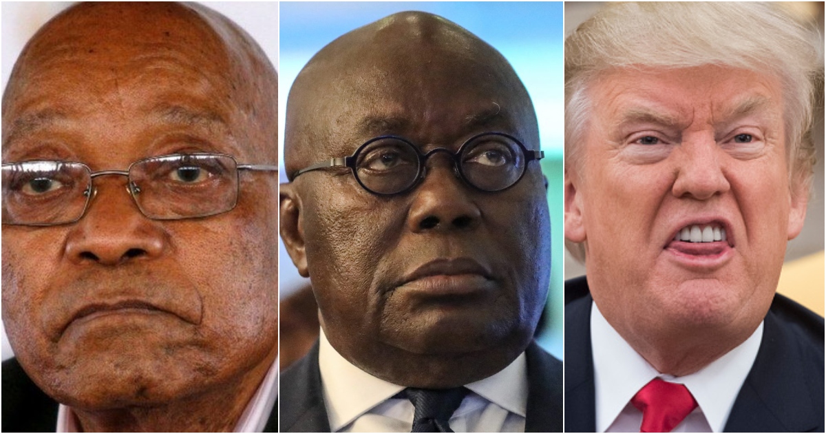 Akufo-Addo joins Trump and other presidents who have been booed on stage