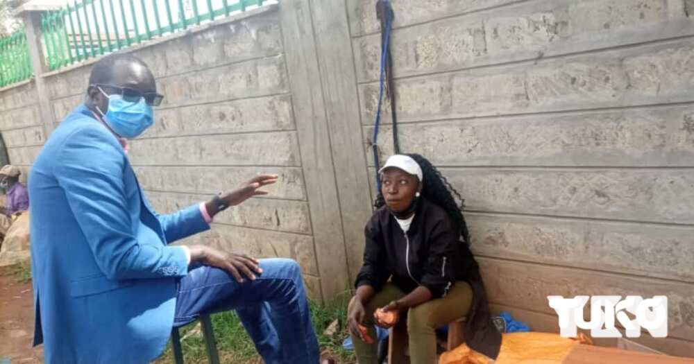 Beryl Zawadi: Moi University Graduate Working as Shoe Shiner in Eldoret, Says It’s Better than Begging