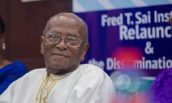 Renowned family planning advocate Prof F.T Sai has lost his life