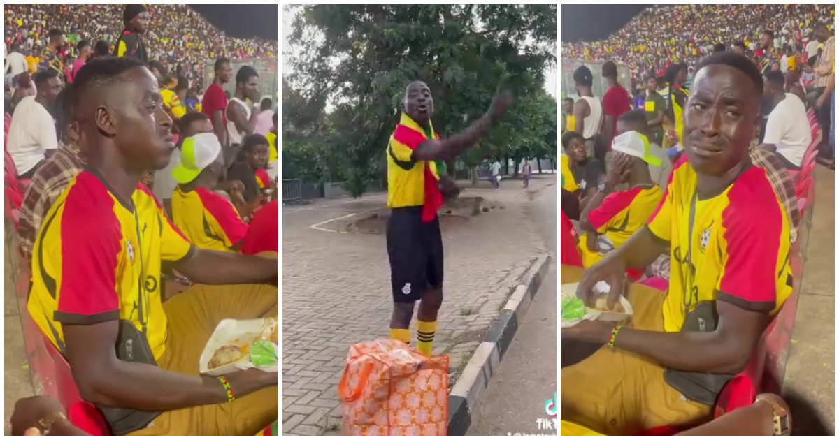 Diehard Black Stars supporter who went viral for crying to be sponsored to Qatar
