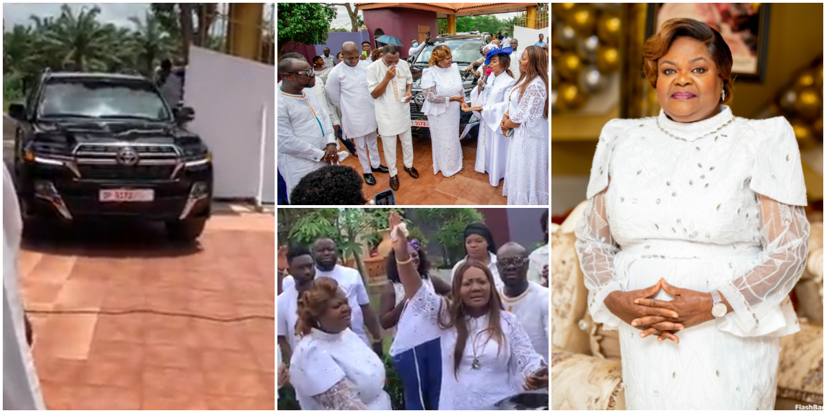 Photos of Rev Sam Korankye Ankrah and others at 67th birthday party of Christy Doe Tetteh.
