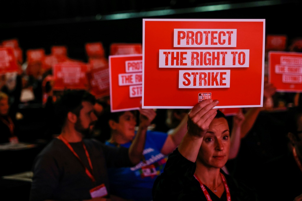Britain is facing a wave of strikes over the Christmas period over below-inflation pay offers and the rising cost of living