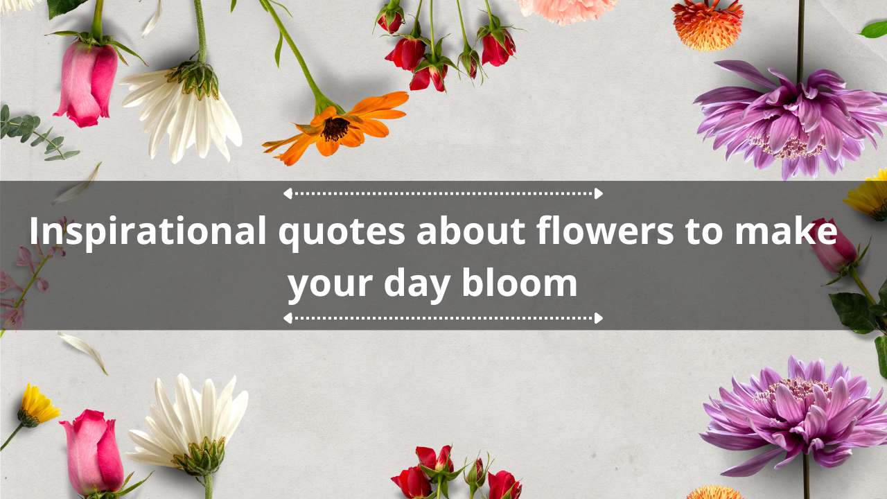60+ inspirational quotes about flowers to make your day bloom