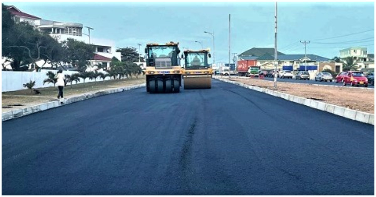 Work on the Accra-Tema beach road expansion project