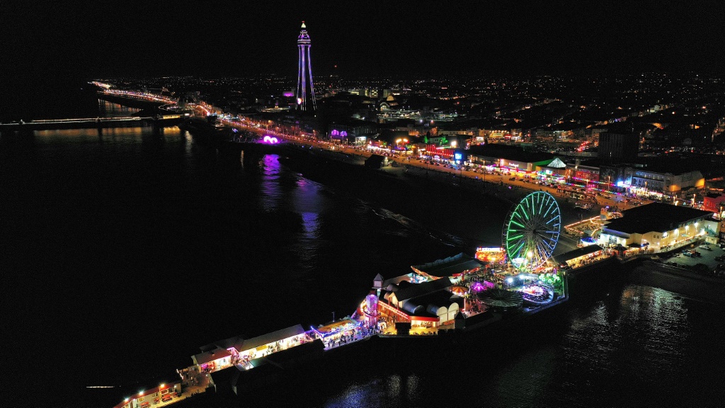 Blackpool, famous for its annual Illuminations light show, is the most deprived local authority area in England
