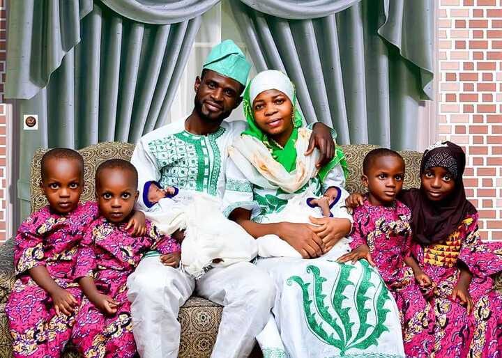 Meet couple with three consecutive set of twins in 6 years of marriage