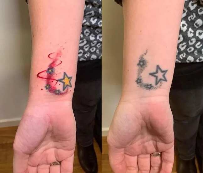 cover up tattoo ideas on wrist