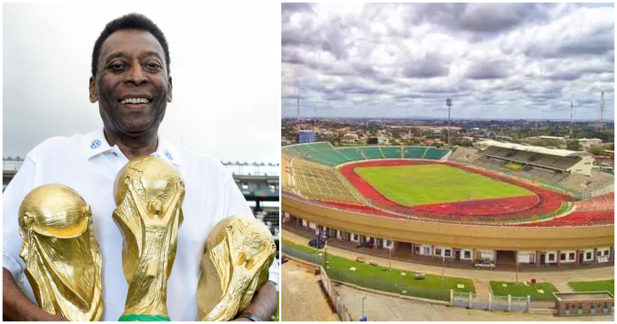 Ghana considers renaming a stadium after Pele