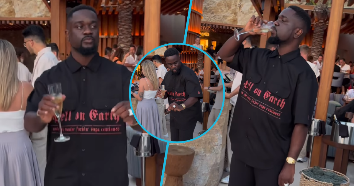 Sarkodie melts hearts with his charming motions in video: “Don't hate on my moves; be nice”