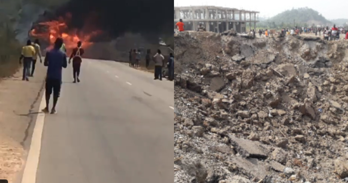 Scenes from the Bogoso Explosion in Ghana