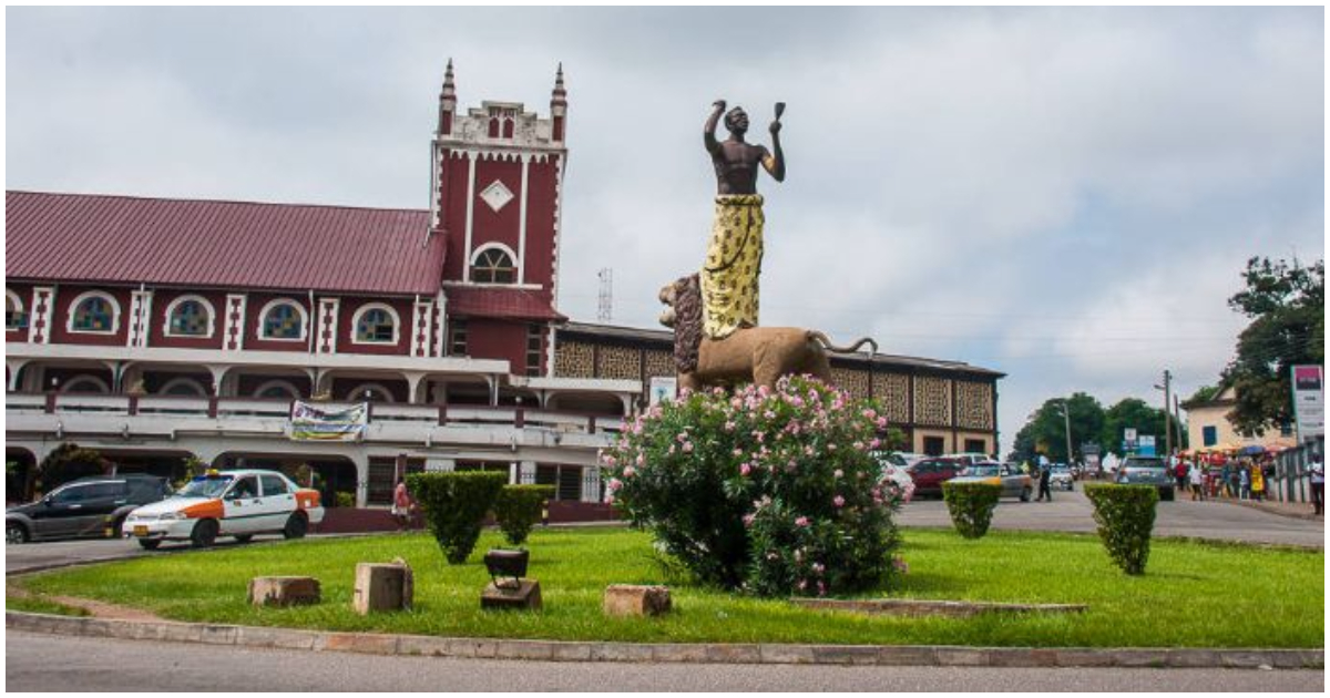 The beautiful city of Kumasi
