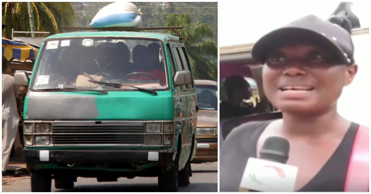 University graduate who works as a commercial vehicle conductor narrates her story