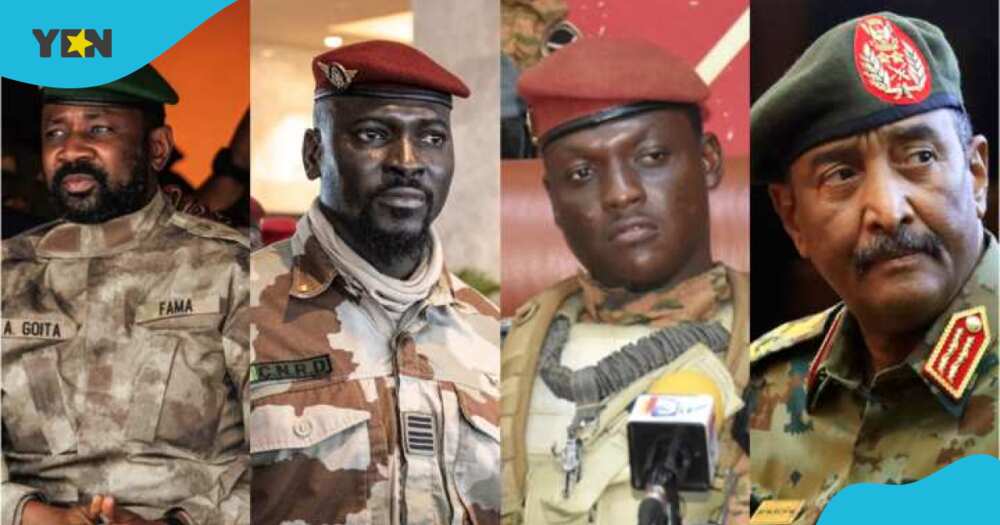 West Africa has 4 of the 6 six military coups in Africa.