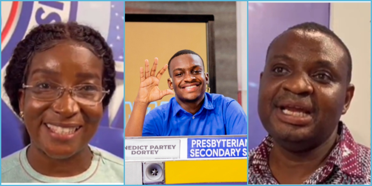 Partey Dortey: Parents Of PRESEC NSMQ finalist say they knew their son would shine