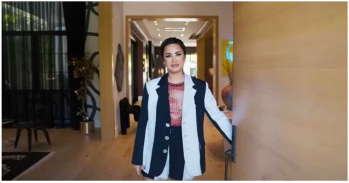 Demi Lovato takes her fans on a virtual tour of her home
