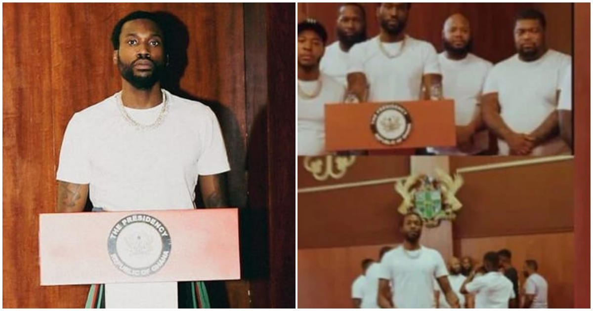 Meek Mill apologises to Ghanaians over Jubilee House music video, says it was not intentional