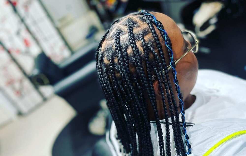 What is the purpose of feed-in braids?