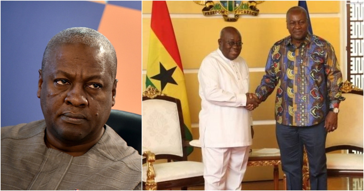 Mahama begs Ghanaians to support Akufo-Addo to revive struggling economy