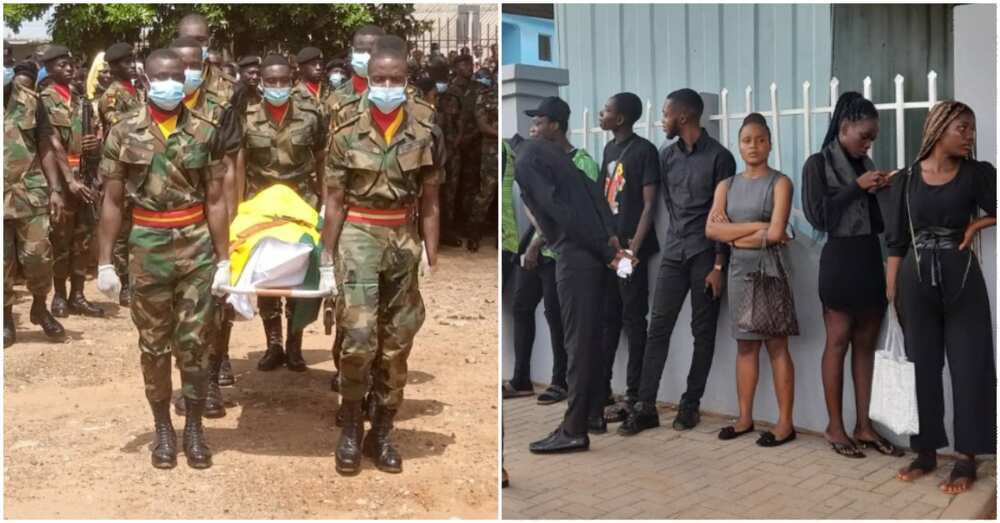 Photos from the funeral of Sheriff Imoro who was slain in Ashaiman