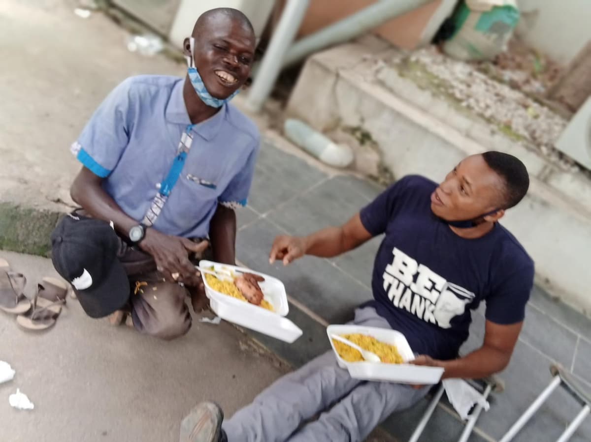 Despite being physically challenged, this young man is helping others like him and putting smiles on their faces