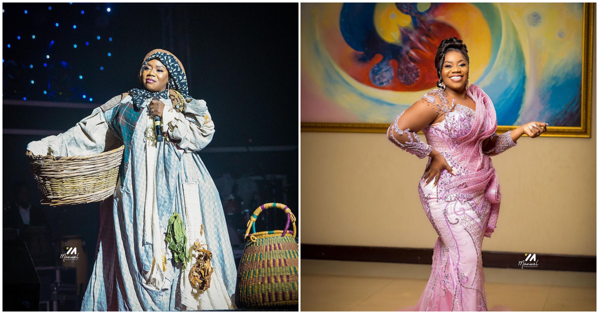 See All The Beautiful Dresses Piesie Esther, Obaapa Christy And Other Musicians Wore To 'Waye Me Yie' Concert