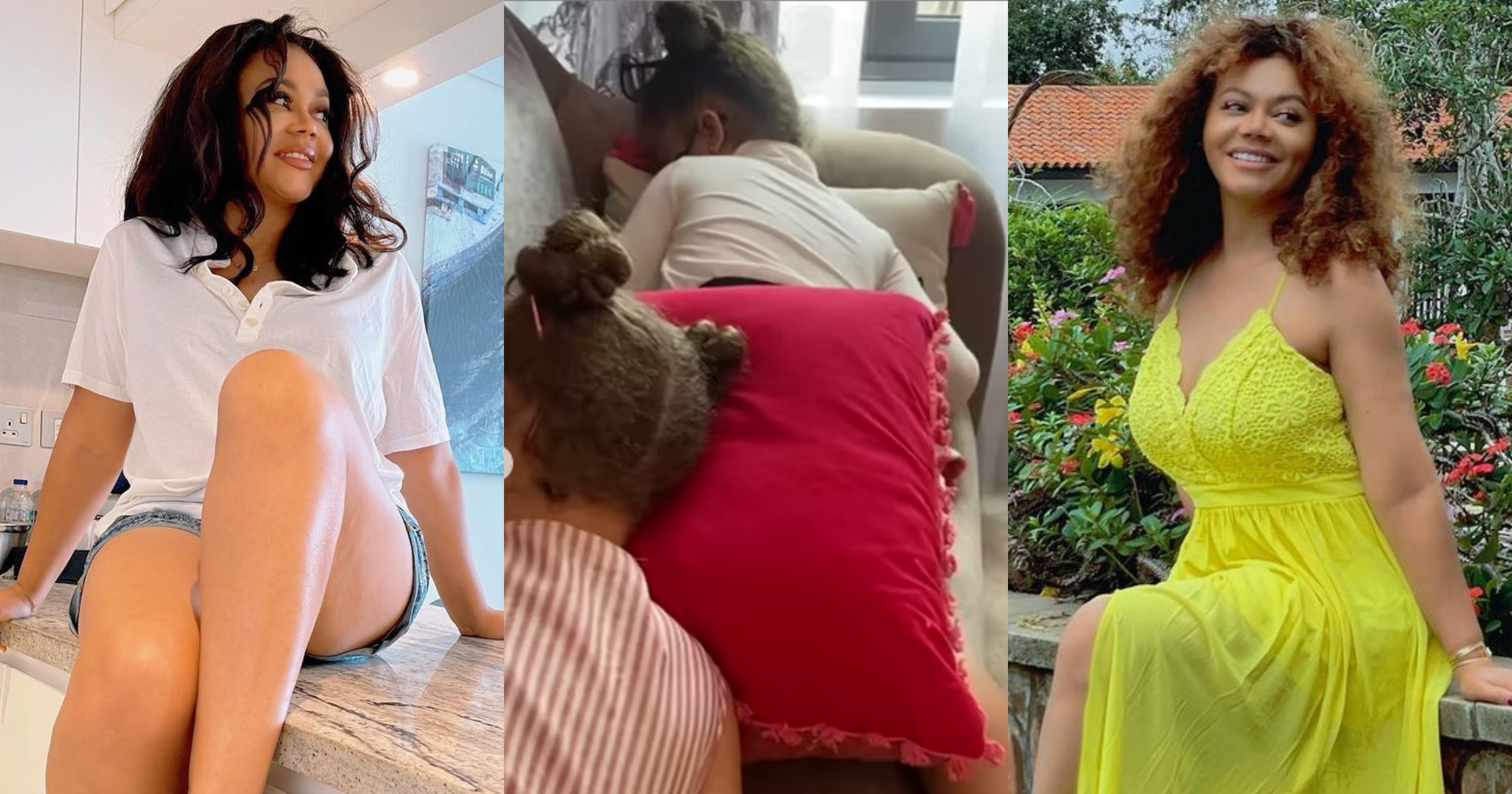 Nadia Buari Takes Her Children To Movie Set; They Sleep Just After First Take (Video)