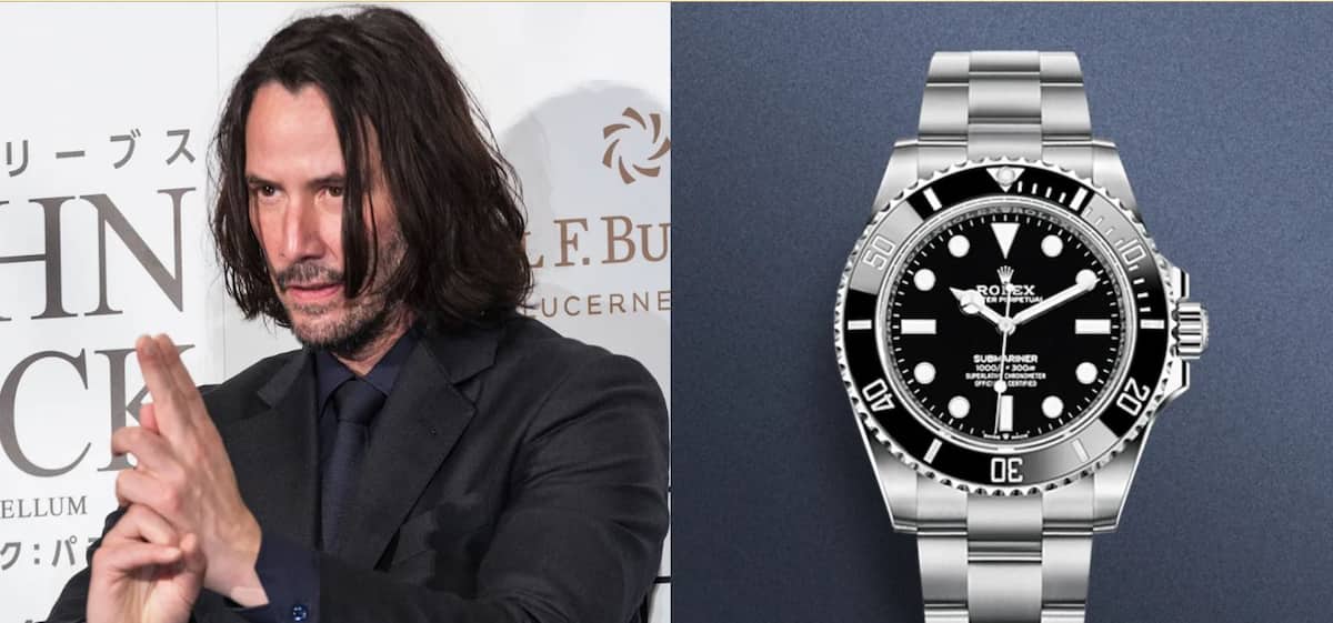 Keanu Reeves gifted four stuntmen watches.