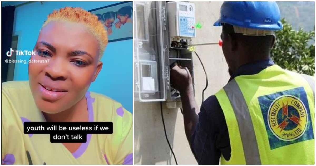 Lady complains bitterly about high rent price and utility bills in Ghana, video goes viral
