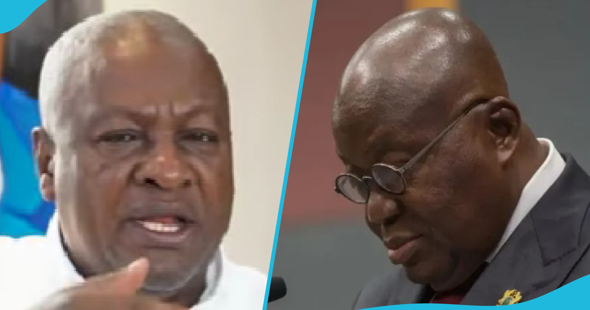 Mahama has berated Akufo-Addo for destroying the country