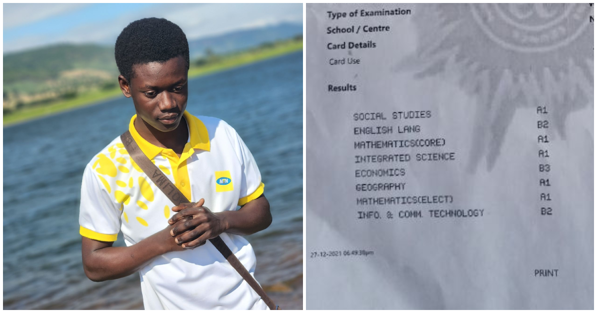 Ghanaian shs graduate who bagged 5As in WASSCE asks for support