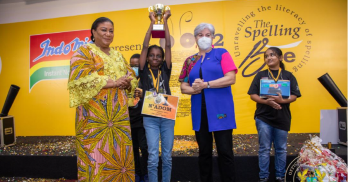 N'adom wins Spelling Bee competition