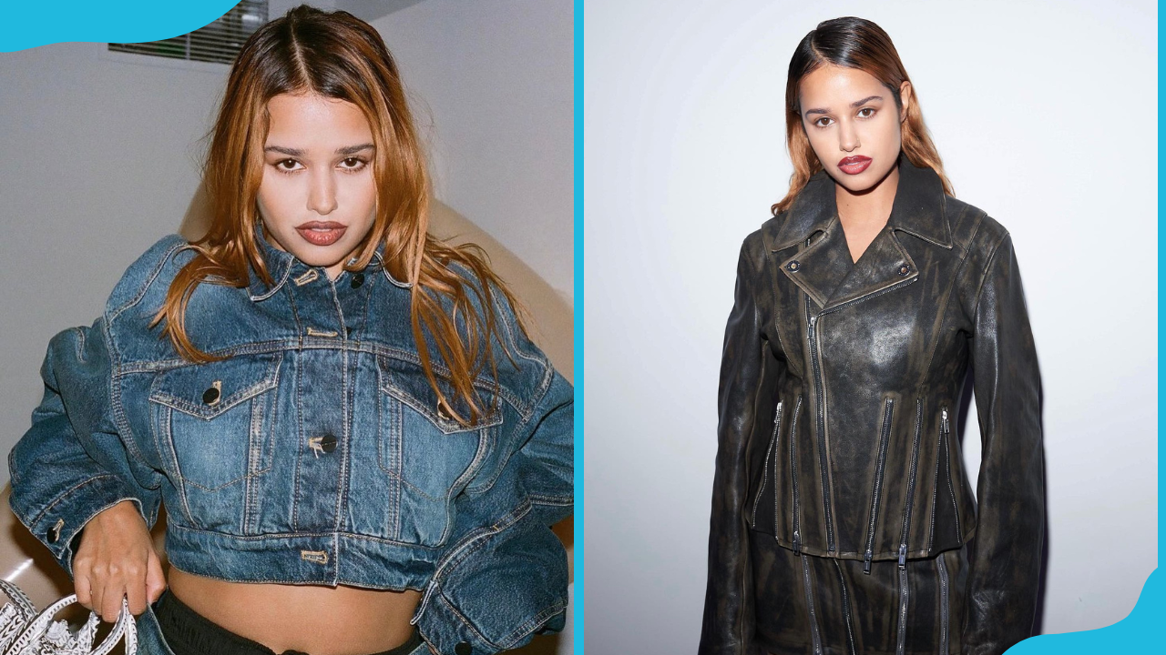 Canadian rapper Tommy Genesis poses in different outfits.