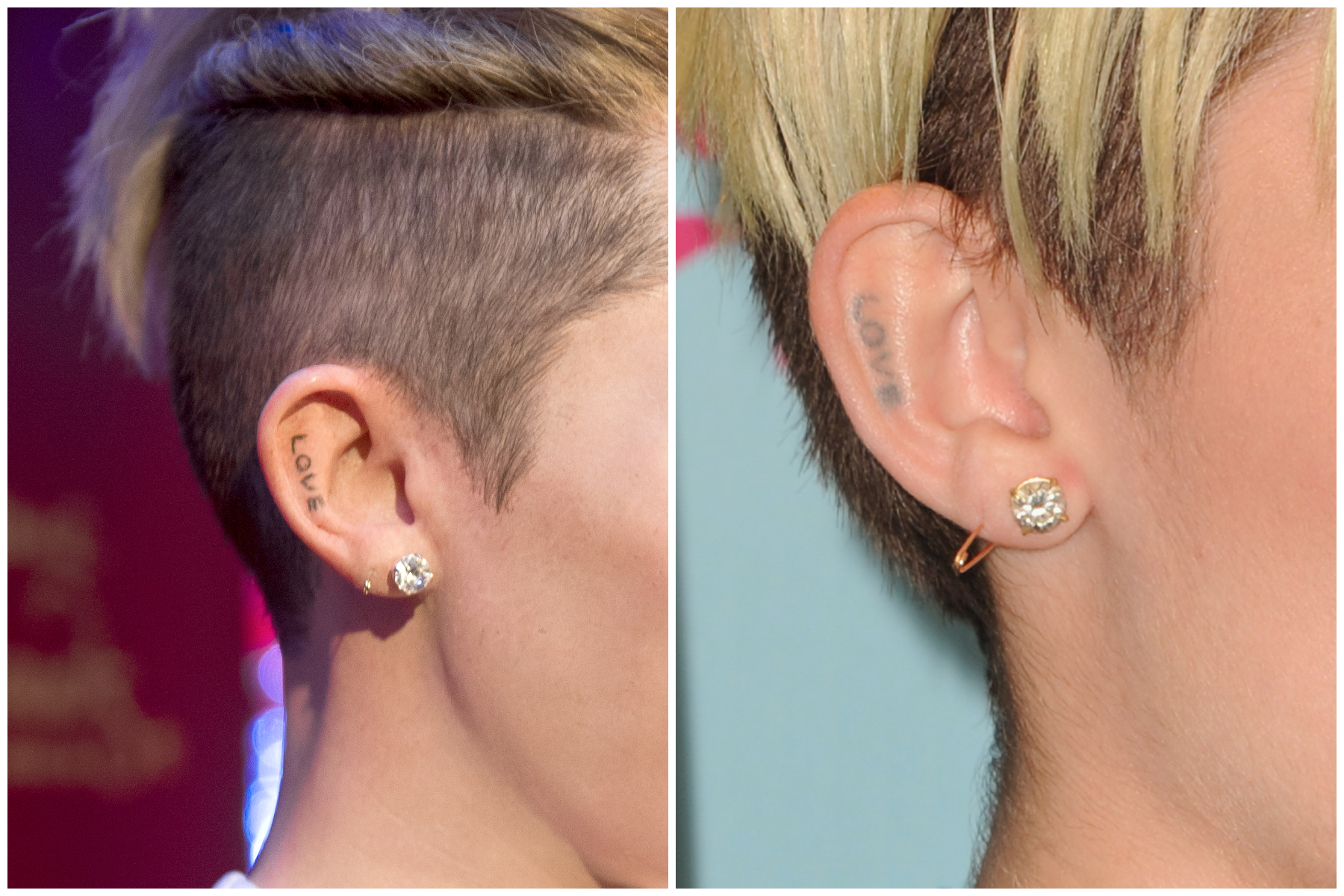 Miley Cyrus tattoos