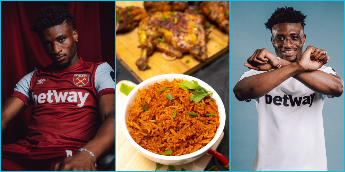 Mohammed Kudus reveals his favourite meal is jollof