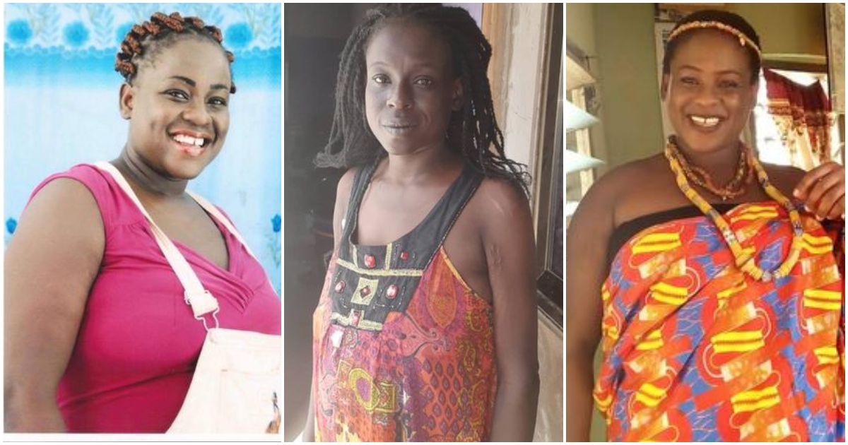 'Then' and 'now' photos of Ghanaian woman Sally Abon-Brentuo Appiah