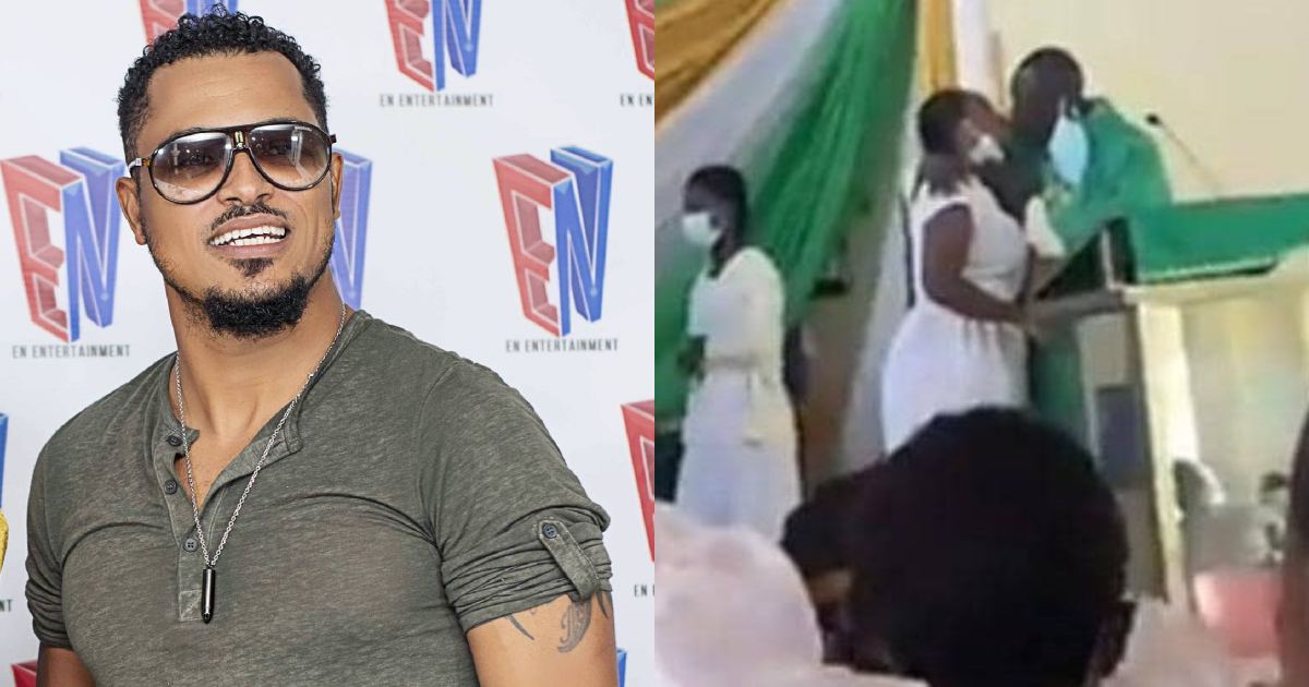 Repulsive in my opinion; Van Vicker trashes priest for kissing students in viral video