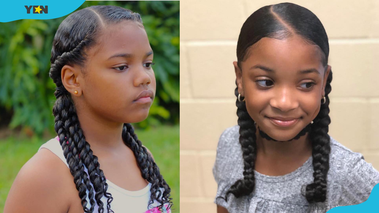 No rubber bands needed :-D  Natural hairstyles for kids, Natural
